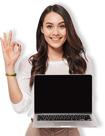 Girl with Laptop